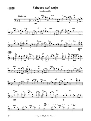 All Time Klezmers - Violoncelle - Joachim Johow - Partition